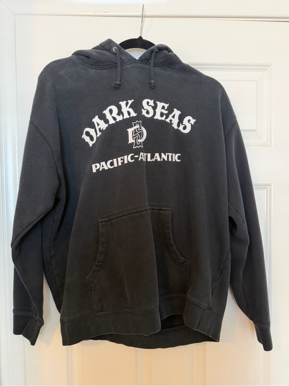 Dark Seas Pacific-Atlantic Black Pullover Hoodie